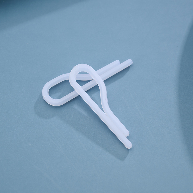 Toothed and Toothless Plastic Fixed Clip Shirt Clothing Accessories Plastic Clip Shirt Clip Transparent Shirt Clip Clothing Packaging Clip