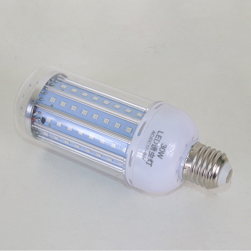 Led Insect Trap Lamp 365Nm Purple Light Outdoor Fish Pond Feeding Fish Raising Frog Scorpion Solar Insect Killing Black Light