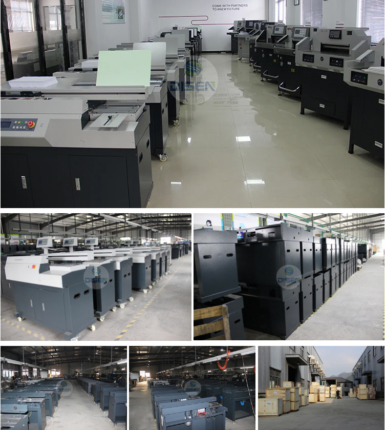 Hot Melt Glue Binding Machine Fully Automatic A4 Book Tender Book Financial Glue Binding Machine Gluing Machine