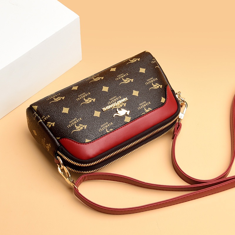 Сумка-клатч Xiangfei Kangaroo для женщин из мягкой кожи коровы 2022 Новый маленький плечевой кроссбоди мешок-ракушка