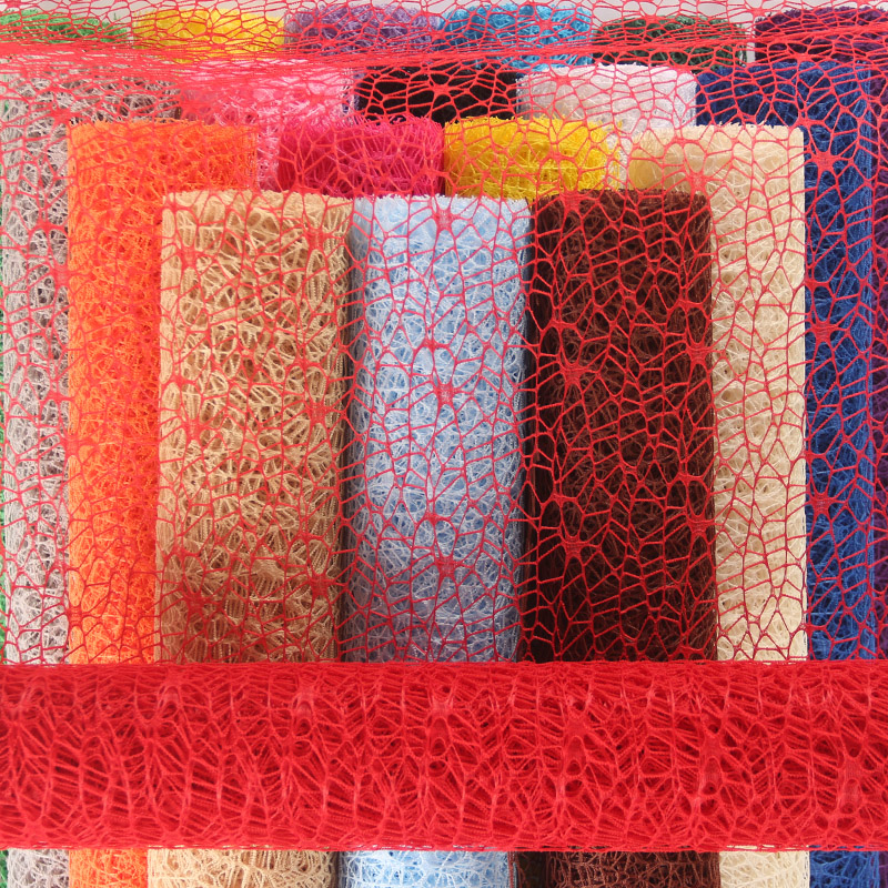 Arrangement Decorative Mesh Material Handmade DIY Jacquard Classroom Environmental Door Curtain Corridor Mesh Pendant Kindergarten Pendant