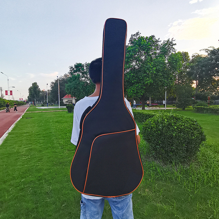 12mm thickened guitar bag 36/38/41 inch cotton waterproof guitar bag guitar bag folk acoustic guitar bag