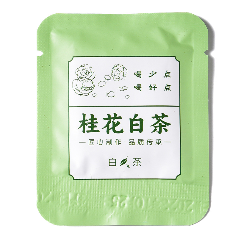 Yunnan bulk chrysanthemum scented tea bag sugar-free big leaf Pu'er biscuit Tea 12 flavor rose tangerine peel osmanthus Luo Shen tea