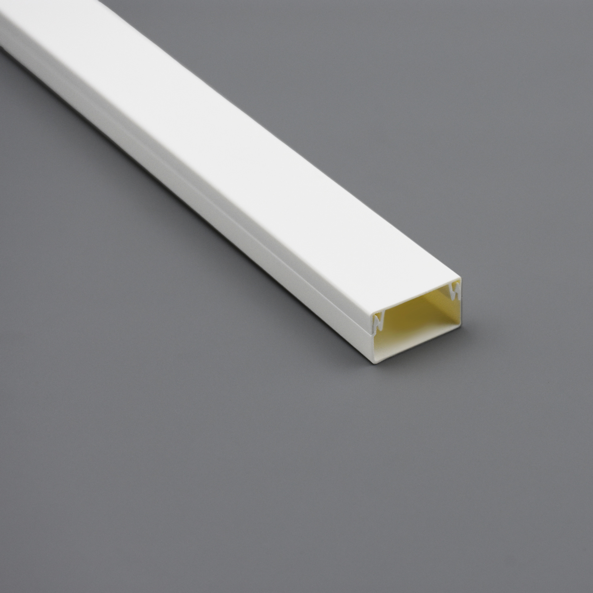 Guangdong Type Pvc Wire Duct Direct Sales Wall-Mounted Square Flame Retardant Wire Network Cable Box Plastic Square Wire Duct