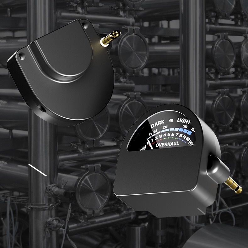 Small Leak Detection Instrument That Is Easy to Carry and Has a Pointer That Indicates the Frequency of Sound to Assist in Leak Detection. Portable