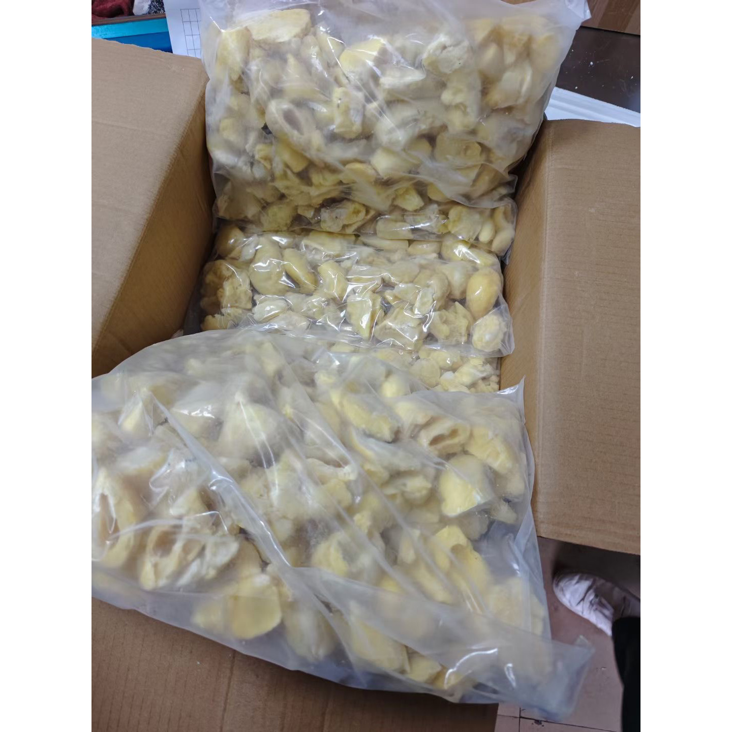 Thai Golden Pillow Fresh Frozen Durian B-Grade Seed-Free Pure Pulp Food Baking Ingredients Commercial First-Hand Supply