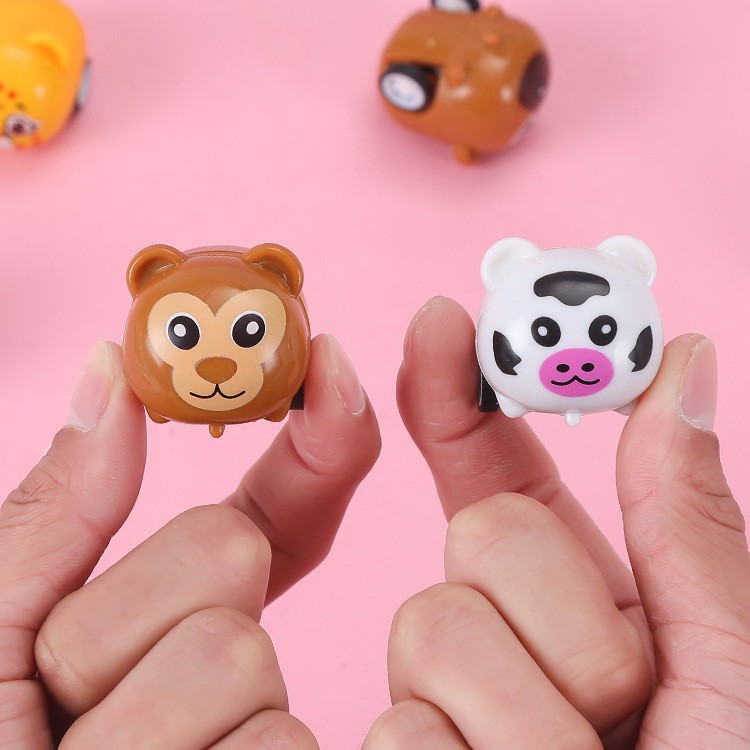 Cross-Border Supply of Cute and Cute Animal Pull-Back Cars, Baby Mini Toy Cars, Kindergarten Small Gifts and Gifts