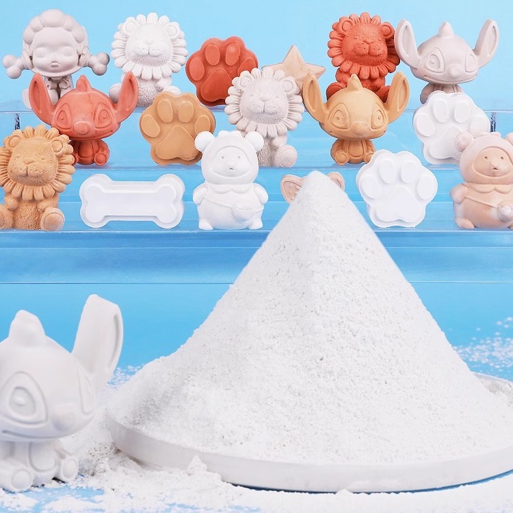 Gypsum Powder Wholesale Quick-Drying High-Strength Super-Hard Model Mold White Gypsum Art Sculpture Handmade DIY Gypsum Powder