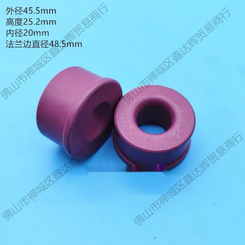 Ultra-Wear-Resistant Threaded Ceramic Eyelet, Textile Ceramic Ring with Threaded Snap Ring Slot, Ceramic Eyelet Outer Diameter 2-45 Complete