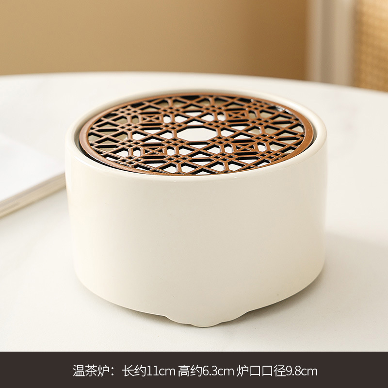 Coarse Pottery Boiling Teapot Japanese Style Handmade Vintage Warm Teapot Household Health Preservation Coil Coil Tea Boiling Indoor Home New Style