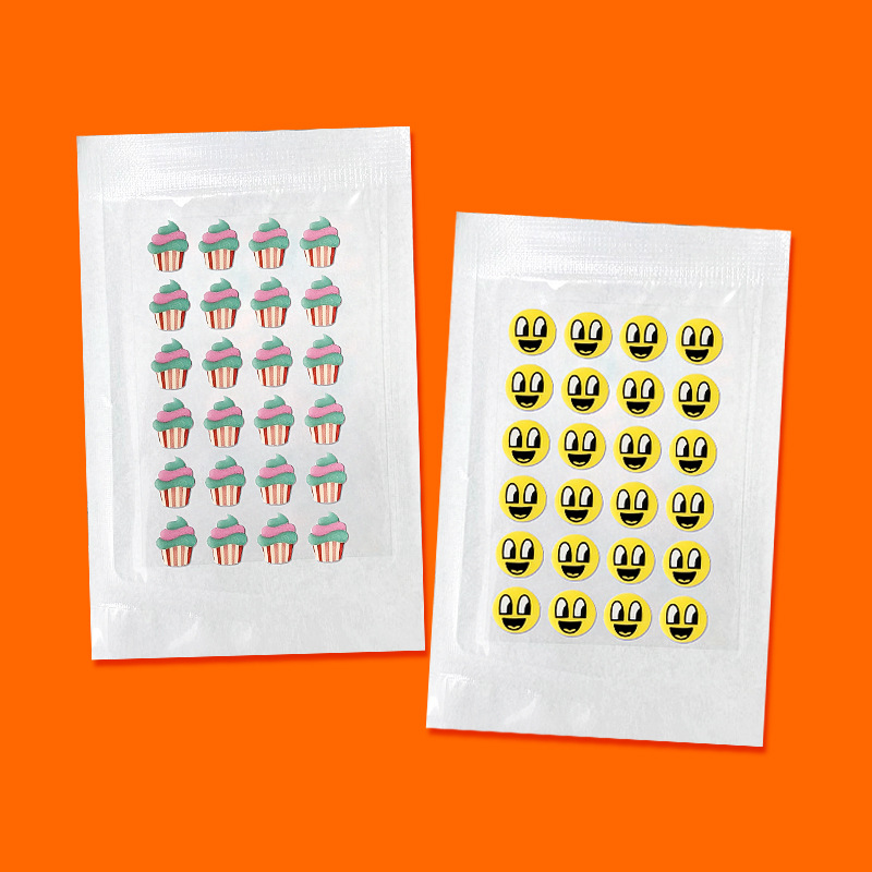 Manufacturer's Ready-Made Cartoon Acne Patch Pe Bear 24 Cat Claw 36 Pieces Special-Shaped Acne Patch with Bag Cross-Border Amazon