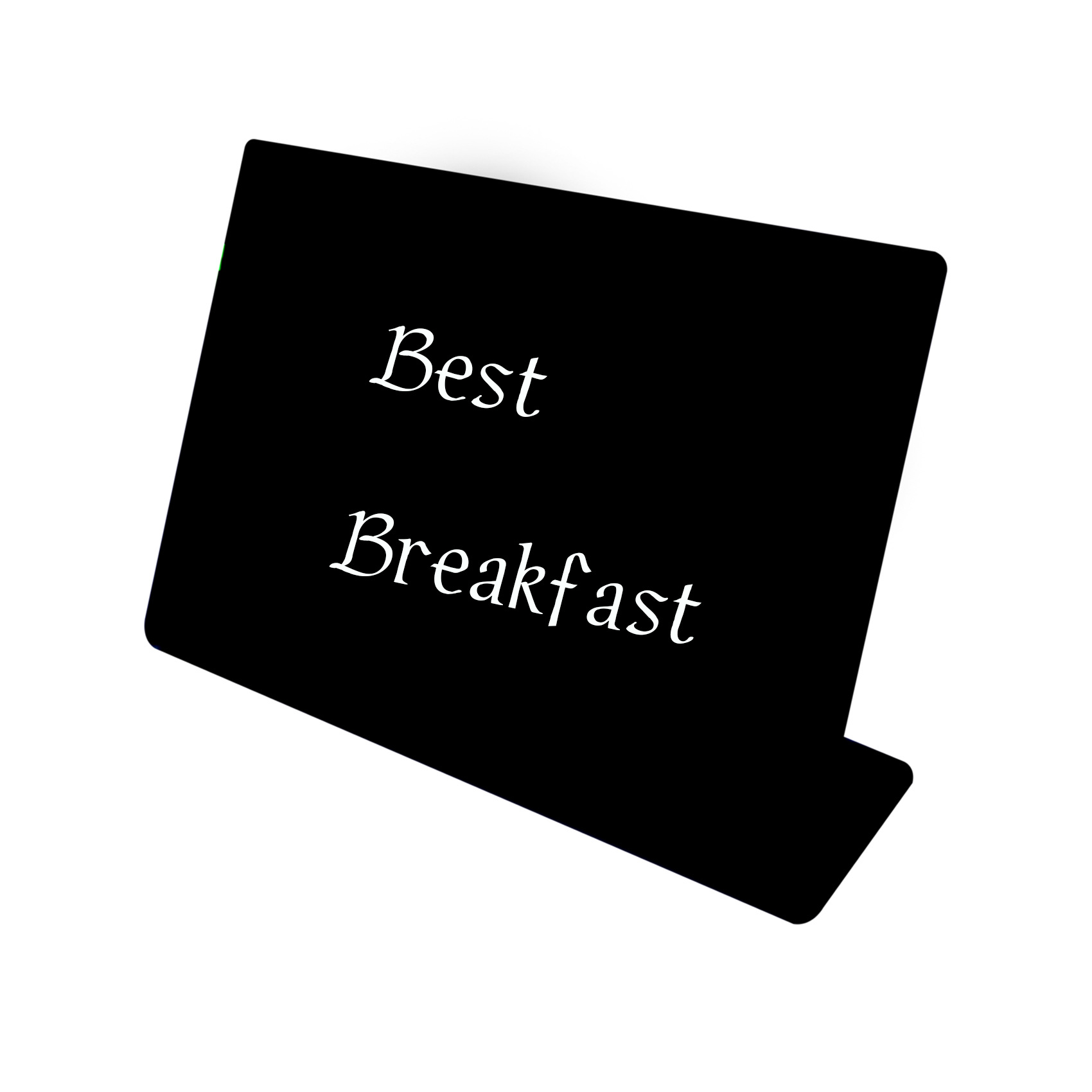 Acrylic Mini Whiteboard Party Desktop Display Table Home L-shaped Tabletop Sign Erasable Price Tag