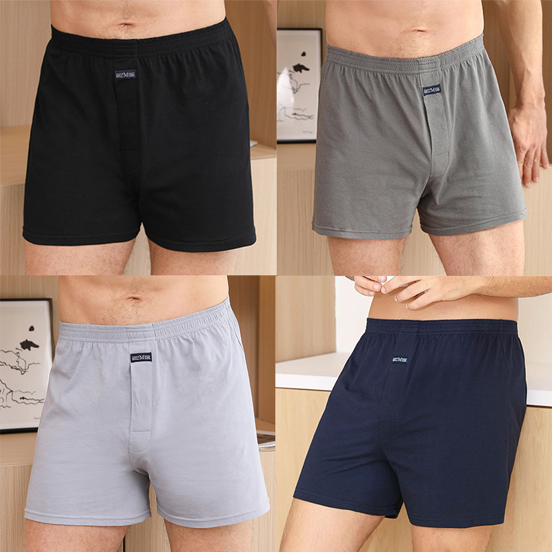 Мужские трусы, брюки Arrow, удлиненные хлопковые пижамы, боксеры, свободные клетчатые дышащие брюки, один комплект на три способа ношения