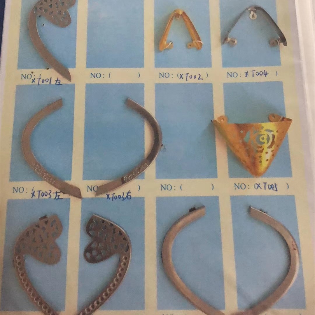 Metal Carved Shoe Toe Cap, Hardware Stamping Parts, Sole Edge Strips, Hardware Heel Sandals Accessories, Number Hxmh