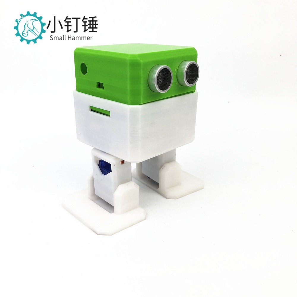 Otto Robot Open Source Biped Humanoid Ffor Microcontroller Obstacle Avoidance 3D Printing Dance
