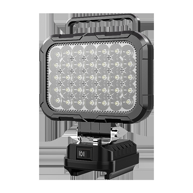 Handle-Type Led Work Light 21V Tool Battery Rechargeable Outdoor Lighting Construction Site Home Decoration Emergency Maintenance Light