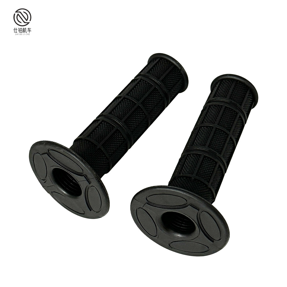 Cross-country motorcycle modified handle glue 22MM 7/8 universal handle cover soft silicone checkered handle