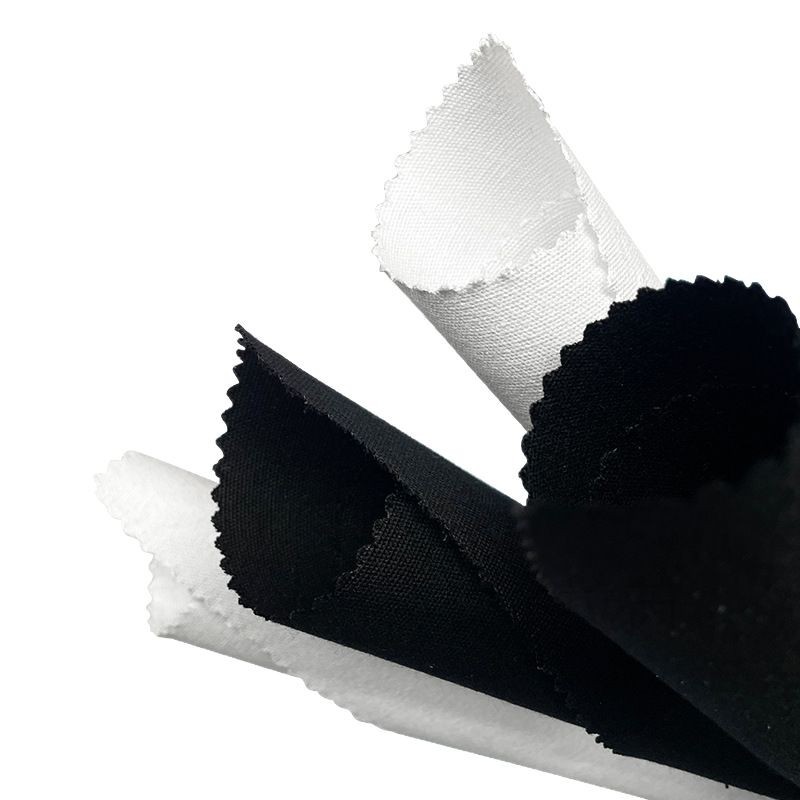 Pure Cotton Fabric, Pure Cotton Embroidery Fabric, Wavy Gear-Shaped Fabric Edge, Handmade DIY Embroidery Fabric, Embroidery Fabric, Suzhou Embroidery Black and White Fabric Block