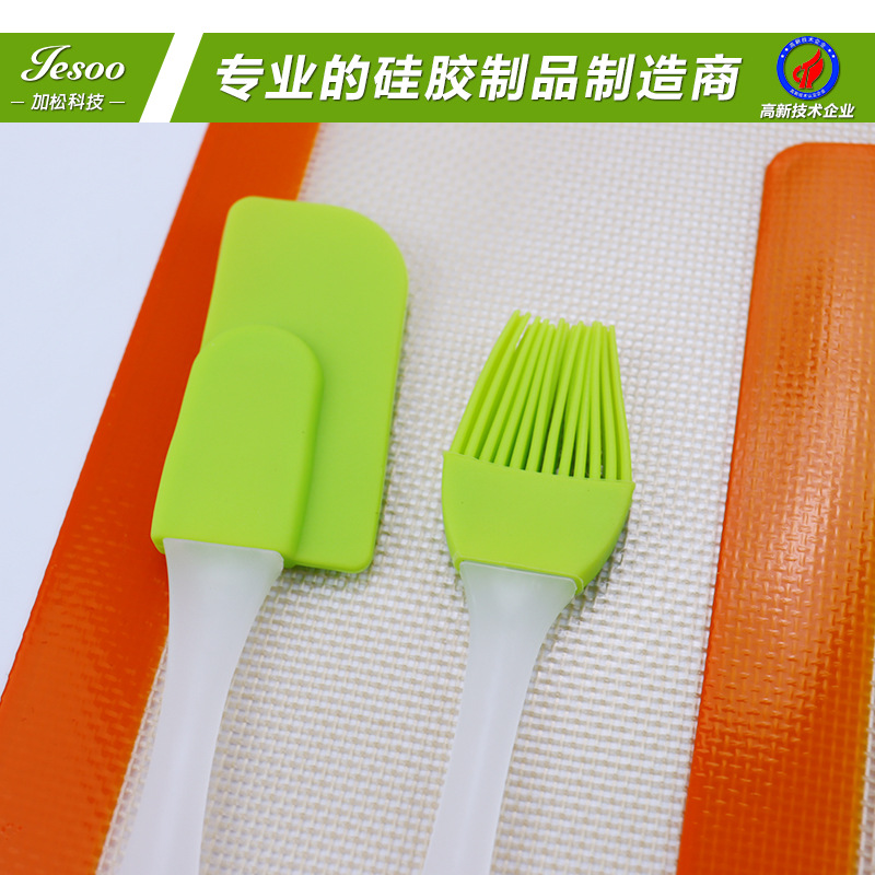 Kitchen Household Silicone Baking Mat High Temperature Resistant Thickeneded Baking Sheet Non-Stick Mat Set Box Oven Silicone Baking Mat Baking Mat