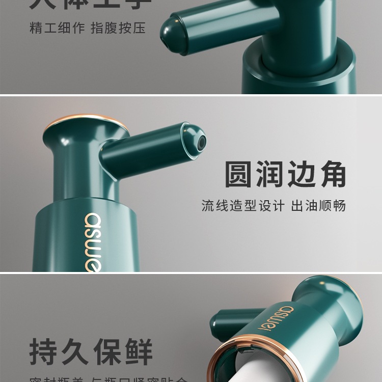 Oyster Sauce Squeezer for Home Kitchen, Food-Grade Haitian Oyster Sauce Bottle with Special Pump Head, Universal Tool for Dispensing Oil, Press Nozzle