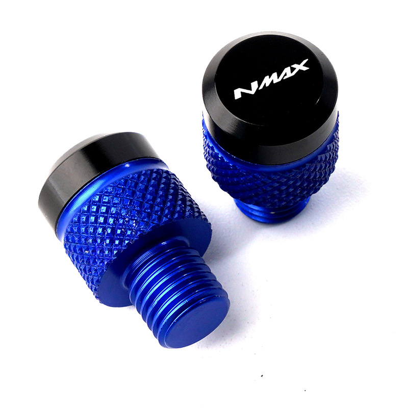Suitable for Yamaha Xmax300 400 Nmax155 125 Modified Aluminum Alloy Rearview Mirror Screw Mirror Hole Plug