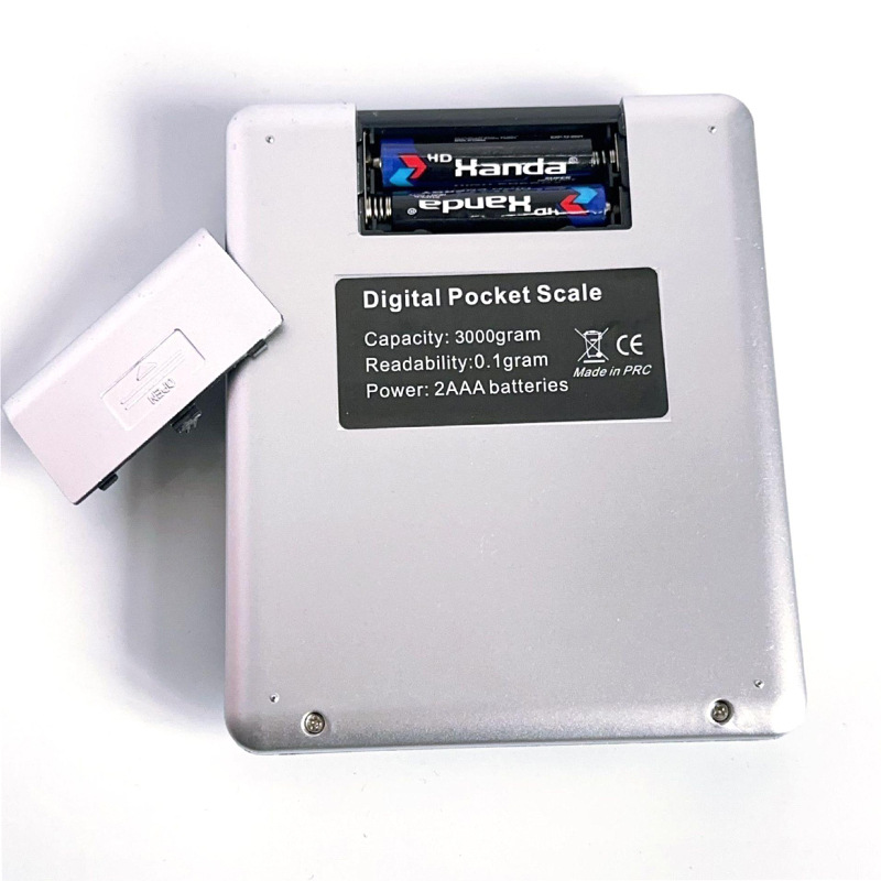 I2000 Digital Scale 3kg Baking Kitchen Scale High-Precision Jewelry Scale 0.1g Gram Weight Scale Stainless Steel Kitchen Scale