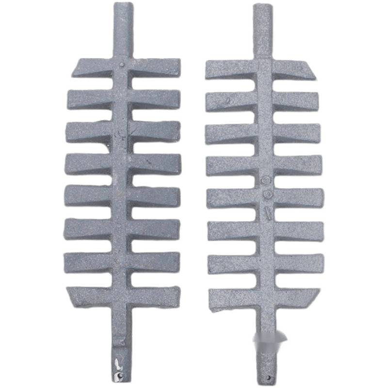 Heating Coal Stove Boiler Accessories Grate Raw Cast Iron Bar Spikes High Temperature Resistant Flat Bottom Thickeneding 123580cm