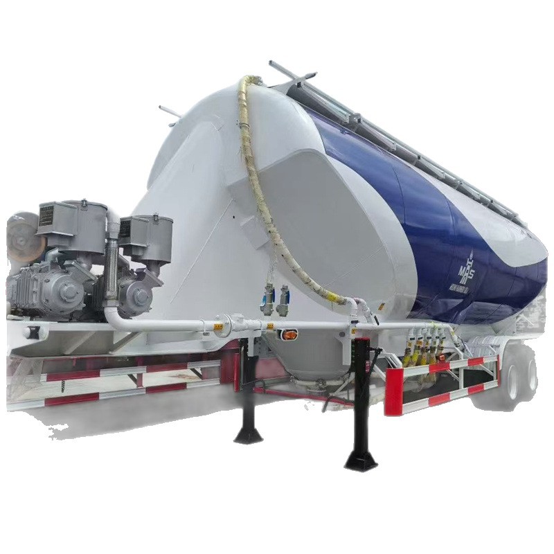 Cross-Border Heavy-Duty Concrete Mixer Tank Cement Tank 10-Wheel Mixer Truck Engineering Vehicle Powder and Granular Material Transportation