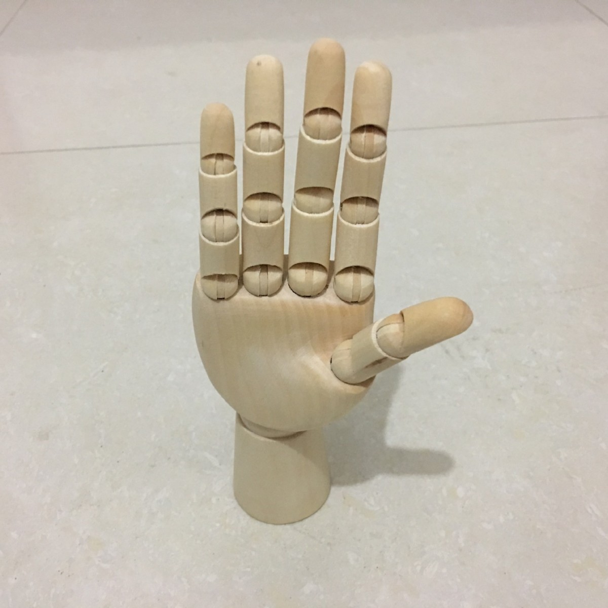 7inch Wooden Hand Model with Movable Joints, Wooden Hand, Wooden Hand Wholesale, Jointed Hand, Wooden Mechanical Model, Creative Design