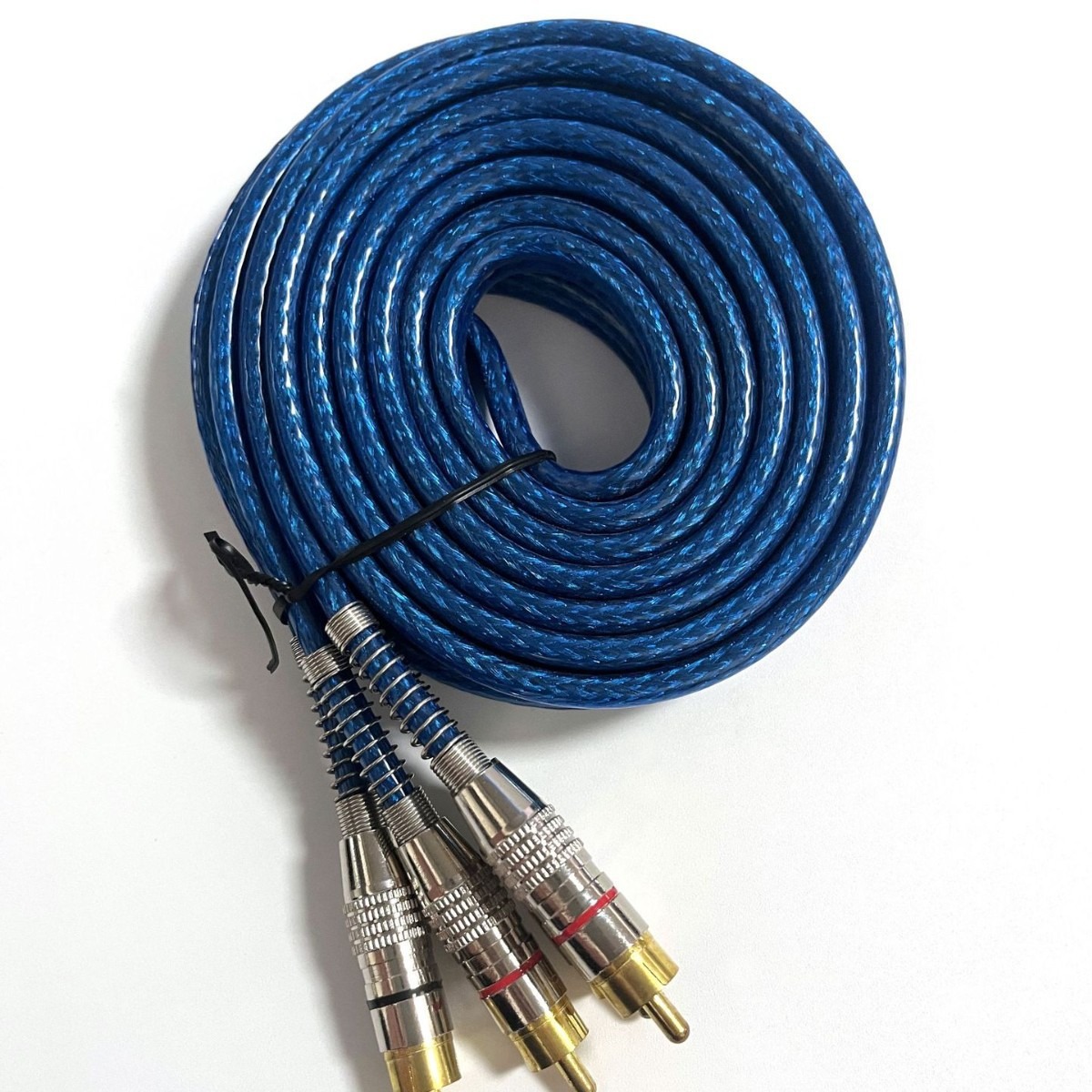 Dual Lotus Audio Cable Male to Female One-To-Two Y-Splitter Cable for Tv Car Audio Box 2R to 2R Rca Connection Cable