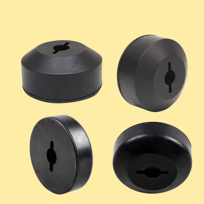 Winch Rope Hook Rubber Block Protection Block Rope Guide Frame Guide Mouth Off-Road Rubber Plug Atv Protection Rope Wear-Free