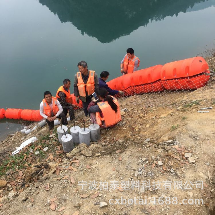 800*1100 Hydroelectric Station Sewage Barrier Floating Body, Power Station Sewage Barrier Floating Body, Large Amount of Garbage Sewage Barrier