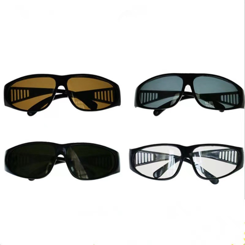 Manufacturers supply 209 welding glasses gas shielded welding argon arc welding labor protection glasses welder flat goggles protective goggles