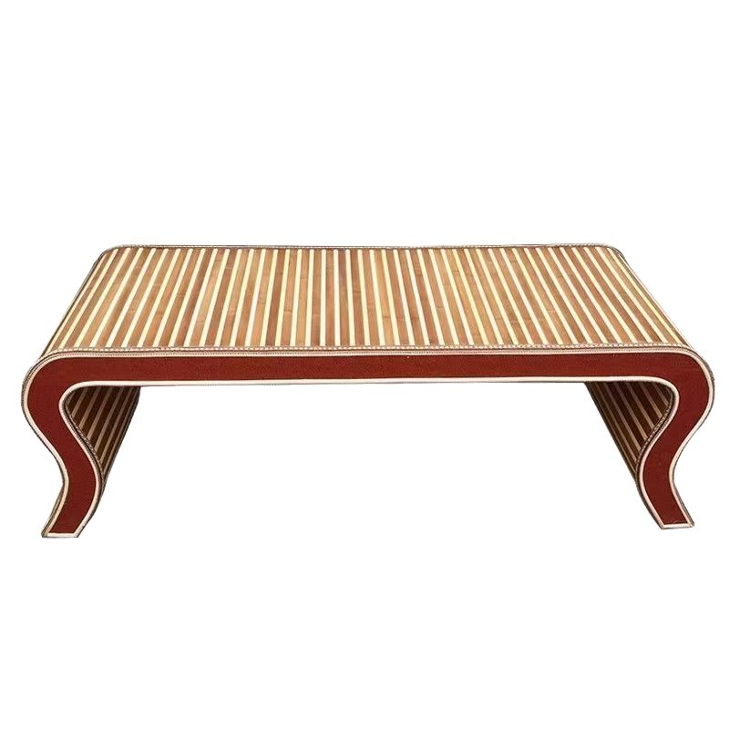 Chinese-Style Bamboo Tatami Tea Table, Antique Private School Desk, Kindergarten Calligraphy Desk and Chair, Chinese-Style Calligraphy and Painting Desk, Bay Window Table