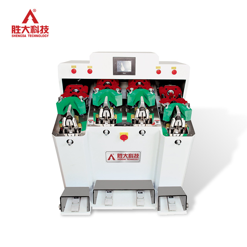 Shengda Technology Guangdong Adopts a User-Friendly Inclined Design for Intelligent Horizontal Four-Cooling Heel Shaping Machine Factory Direct Sales