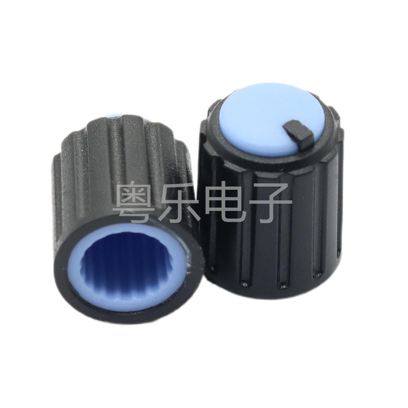 Пластиковая кнопка диаметр 10мм высота 12мм двухцветная ручка для регулировки громкости усилителя