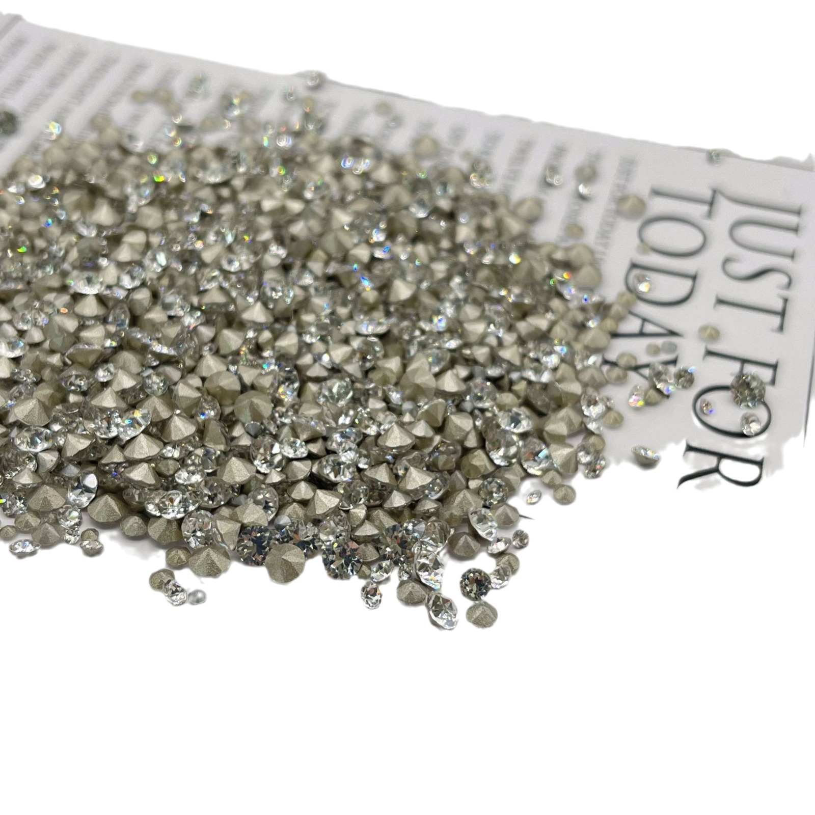 33 Cut Pointed Bottom Round White Size Imitation China 1:1 Red Riding Book Explosions Clothes and Hats diy Jewelry Material