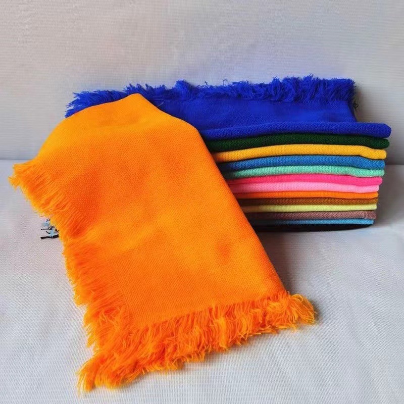 Old Man Headscarf Female Middle-aged and Old Women's Toe Work Old-fashioned Square Scarf Net Celebration Performance Rural Grandma Square Scarf