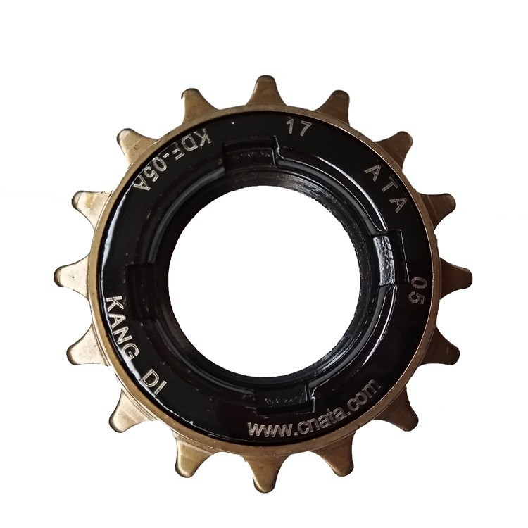 Ata Kangdi Bicycle Electric Vehicle 16-Tooth Single-Speed Flywheel 16t Full-Tooth Flywheel One-Way Live Single-Chip Flywheel
