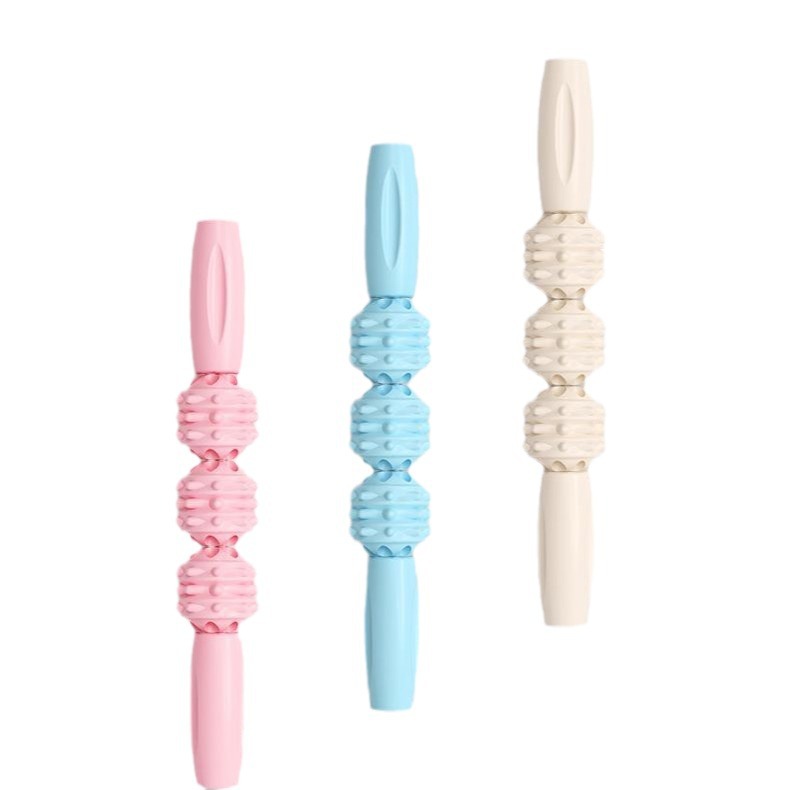 Massage stick mace muscle relaxer massage artifact calf massage roller fitness fascia stick langya roller