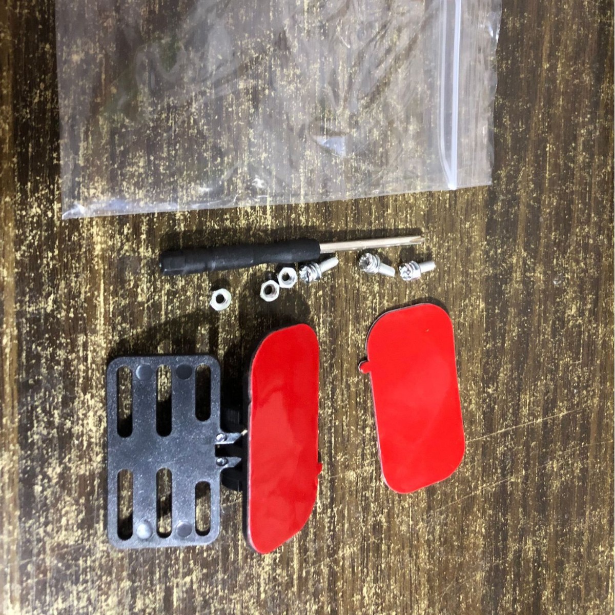 Car Driving Recorder Reversing Camera Rear Window Adhesive Bracket Universal Hole Position Simple Installation Fixed Bracket