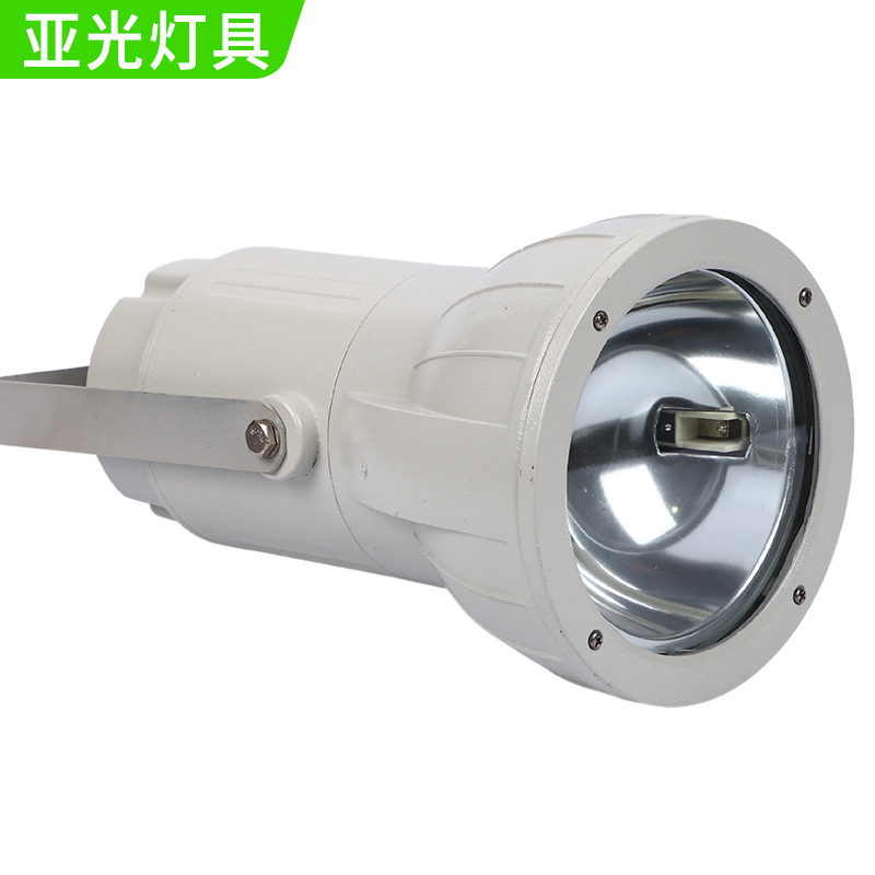 Supply outdoor strong light searchlight small power round flood light downlight automatic rotating led searchlight