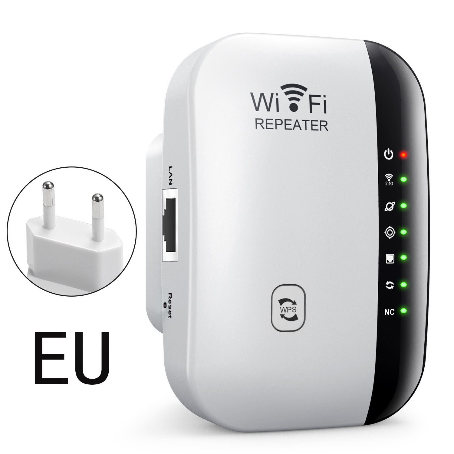 New wifi repeater wireless signal amplifier extension network booster British standard Australian standard home router