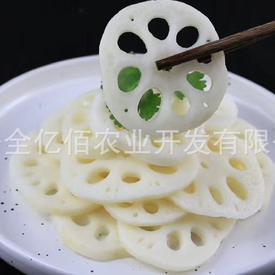 Chushuang Clear Water Lotus Root Slices 300g Cold Salad Spicy Hot Pot Bobo Chicken Maocai Hot Pot Ingredients Lotus Root Commercial