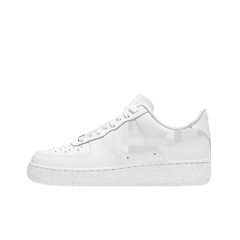 Yutian Af1 Air Cushion Air Force One Pure White Wheat Pure Black Head Layer Skin Cross-Border Dropshipping Classic