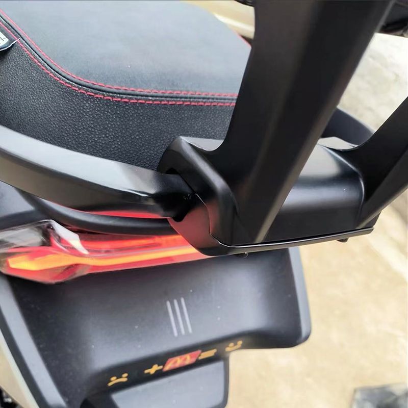 Suitable for Jihuo Ae4/Ae5 Electric Motorcycle Models, Backrest Modification Accessories, Reinforced and Thickened Integrated Backrest Accessories, New Model