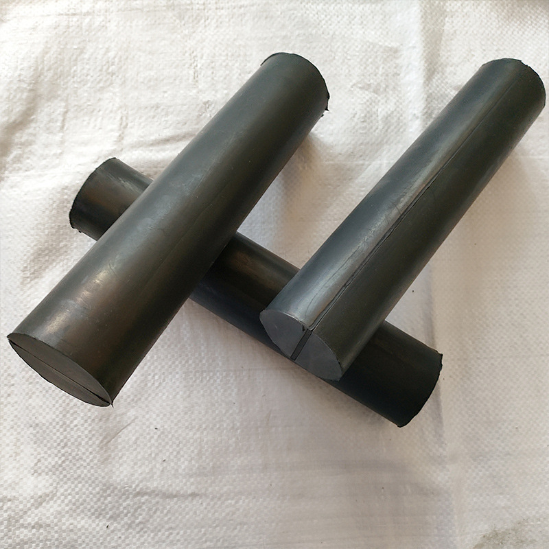 Black solid round strip rubber strip round strip neoprene rod solid rubber rod caulking rubber rod