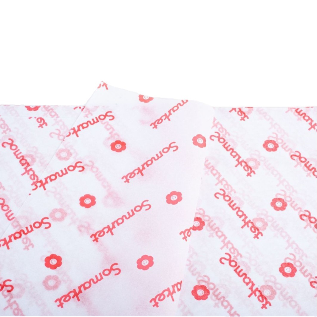 Sulfuric Acid Paper Clothing Printing Custom Logo Shoes Moisture-Proof Paper Red Wine Wrapping Paper Printing