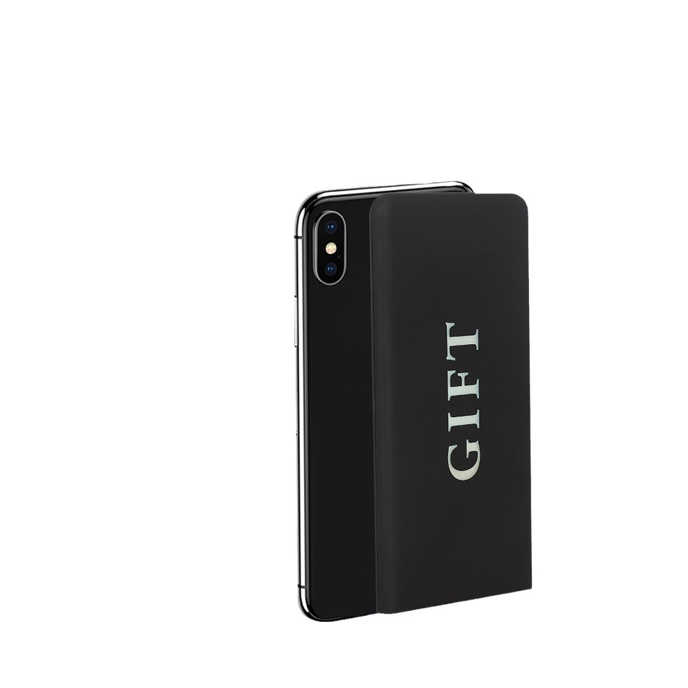 Shake light-emitting power bank 8000 mA large capacity mobile power supply factory gift custom light-emitting Logo