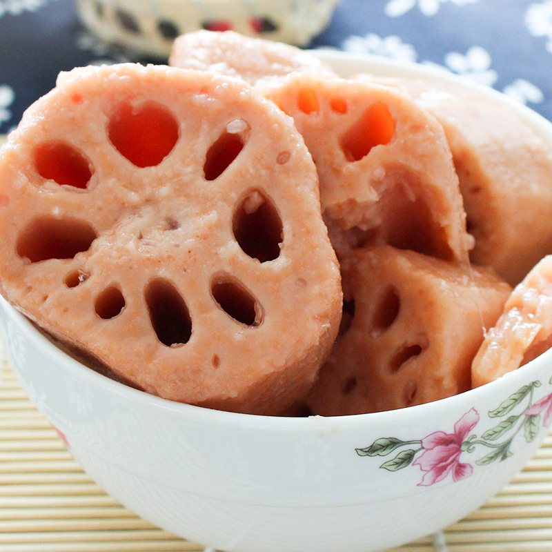 [luxury] Honghu soup lotus root 600g Honghu lotus root Honghu soup powder lotus root catering ingredients wholesale